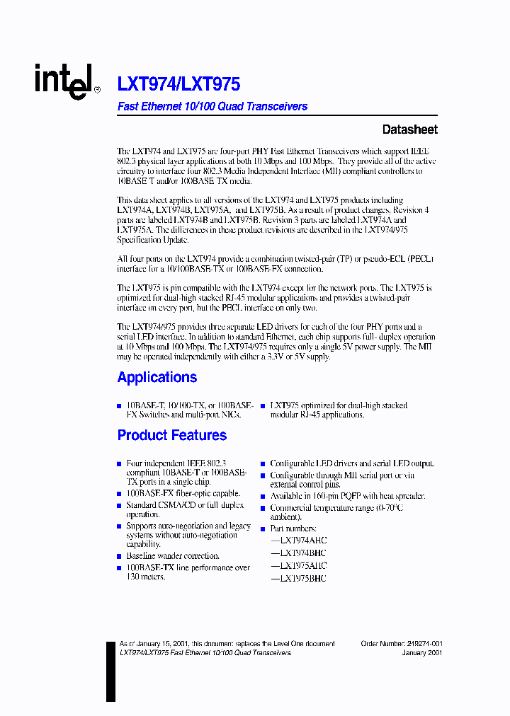 LXT974_276303.PDF Datasheet