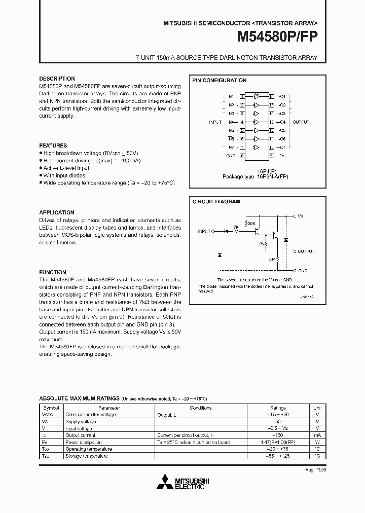 M54580_281907.PDF Datasheet
