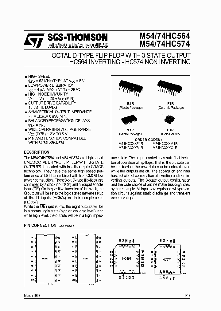 M74HC574_78658.PDF Datasheet