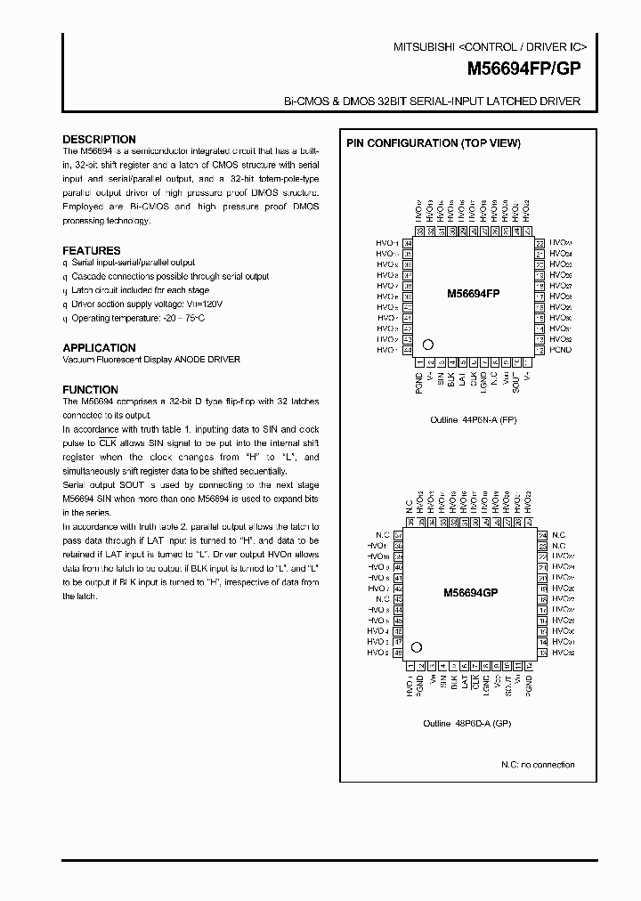 M56694GP_294909.PDF Datasheet
