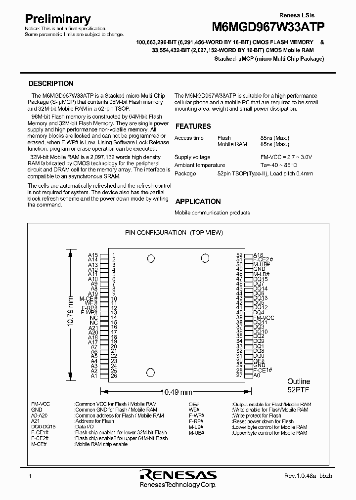 M6MGD967W3_298271.PDF Datasheet