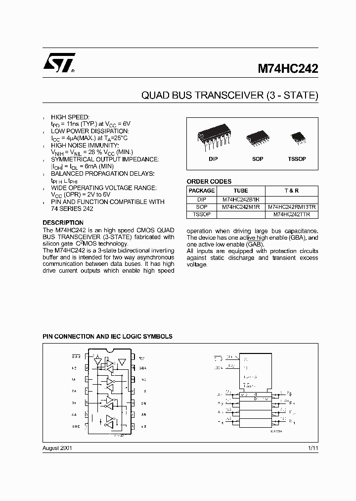 M74HC242_258381.PDF Datasheet