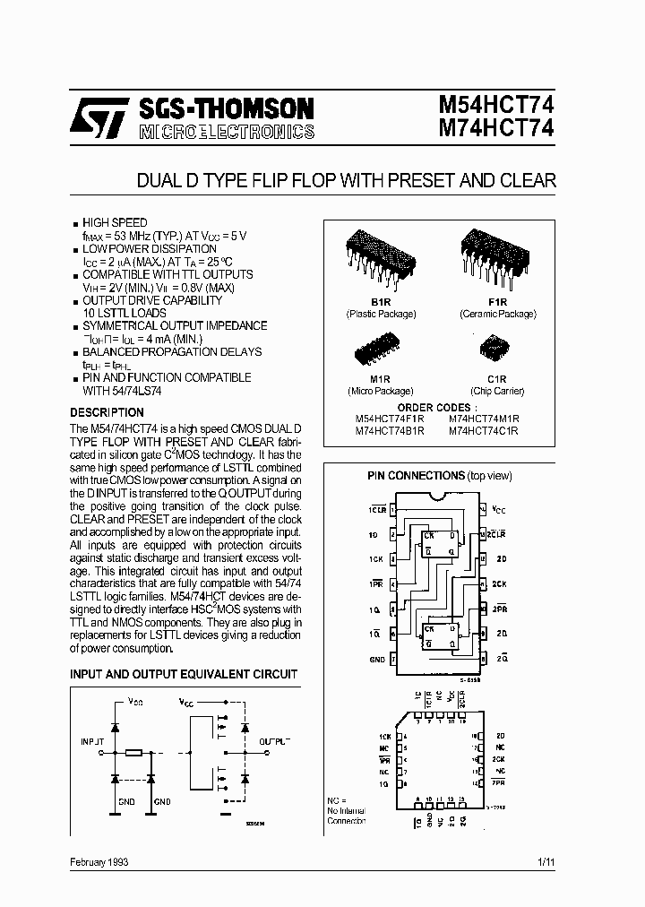 M74HCT74_270938.PDF Datasheet
