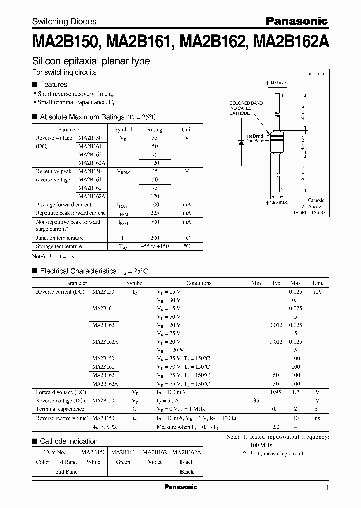MA161_273791.PDF Datasheet