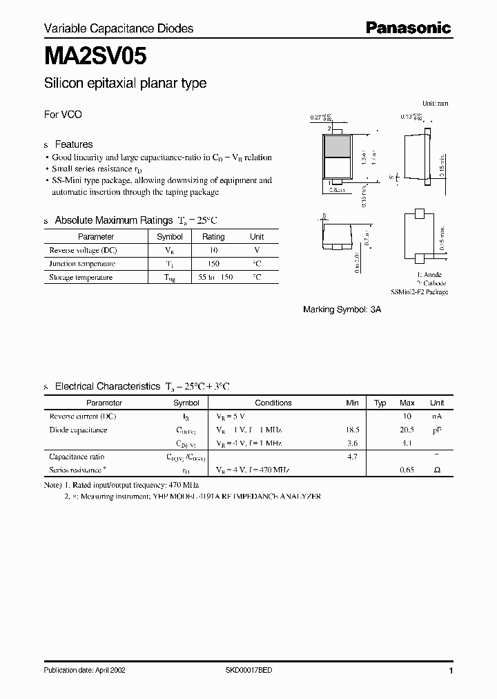 MA2SV05_281051.PDF Datasheet