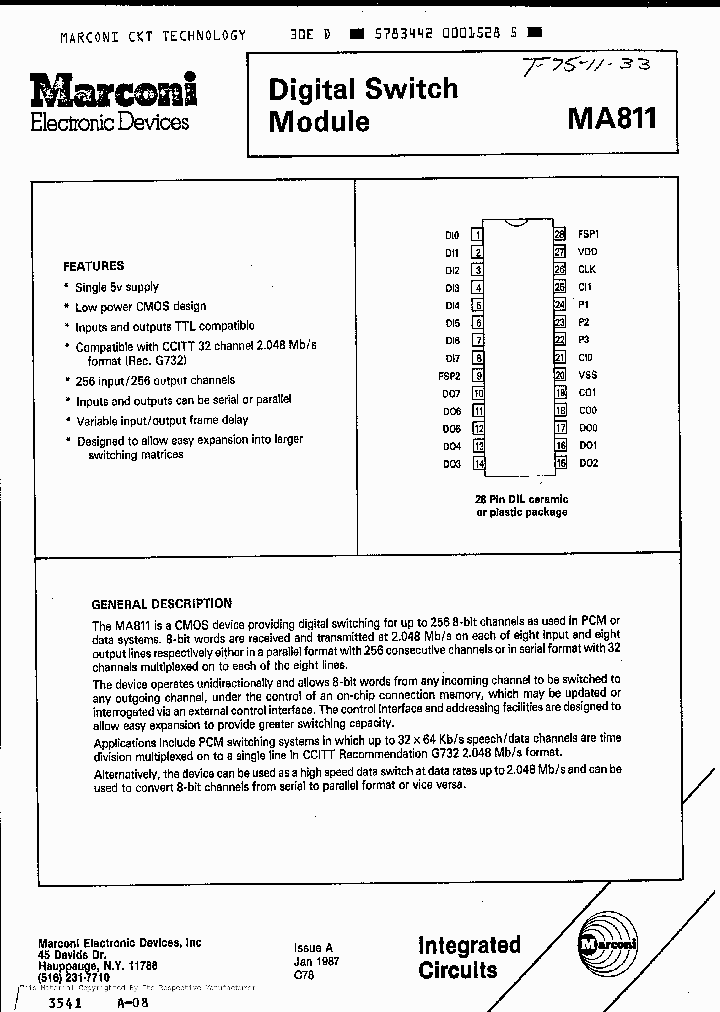 MA811_258485.PDF Datasheet