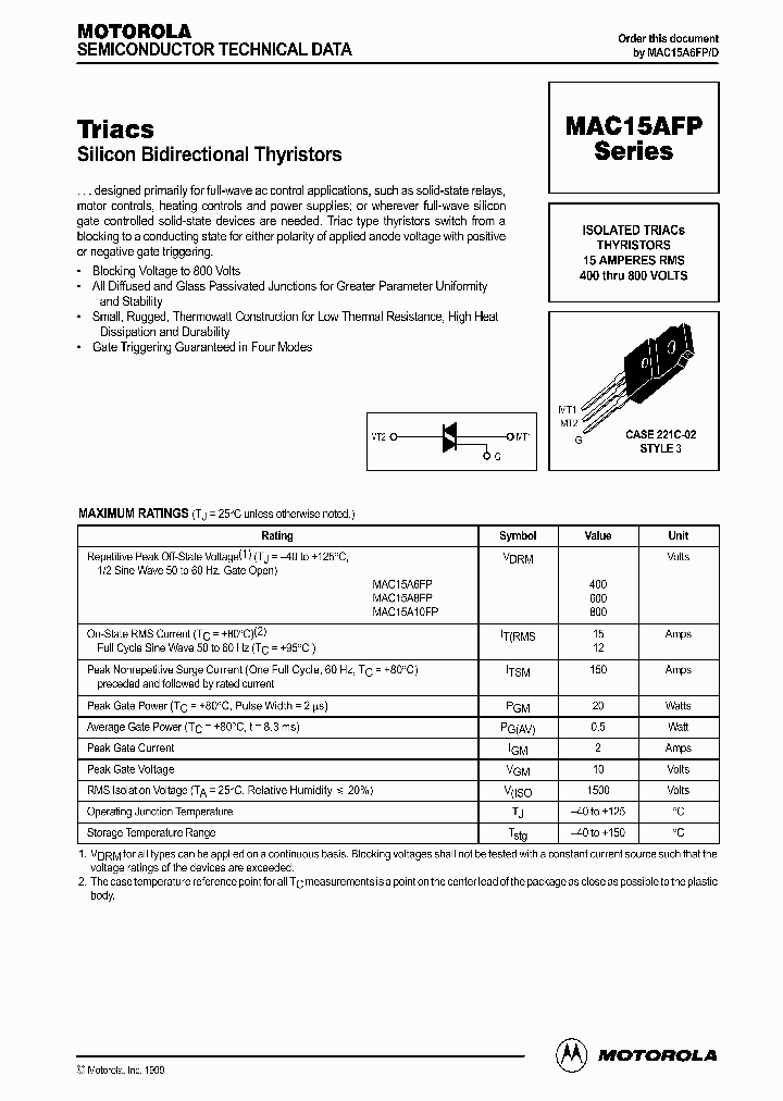 MAC15A6FPD_239224.PDF Datasheet