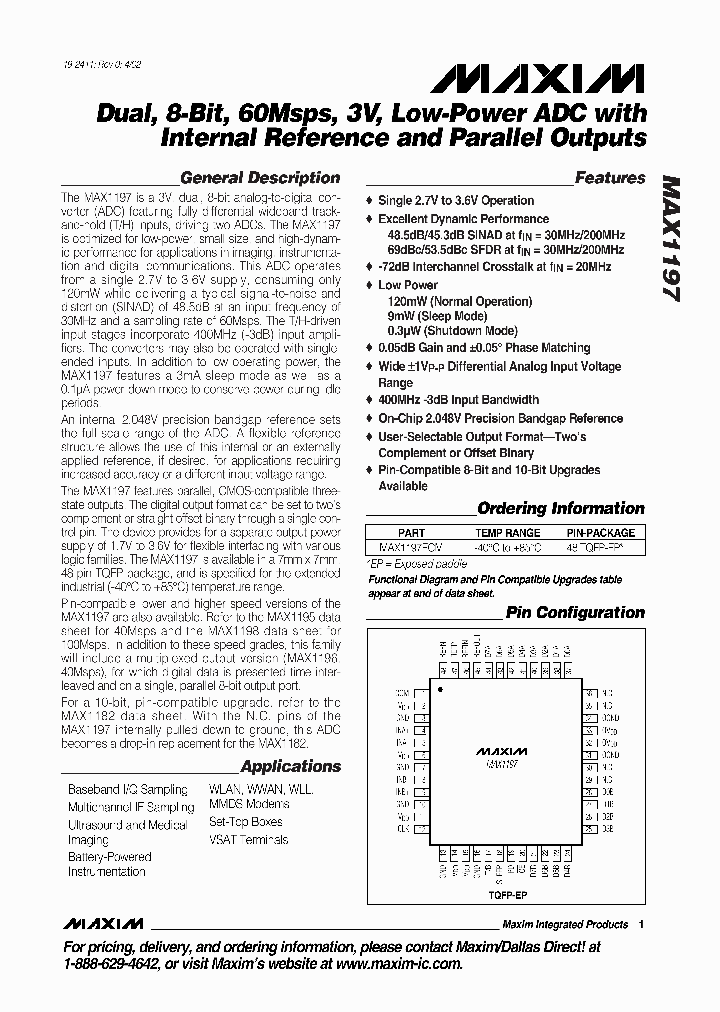 MAX1197_290362.PDF Datasheet