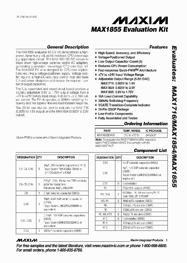 MAX1855EVKIT_289445.PDF Datasheet