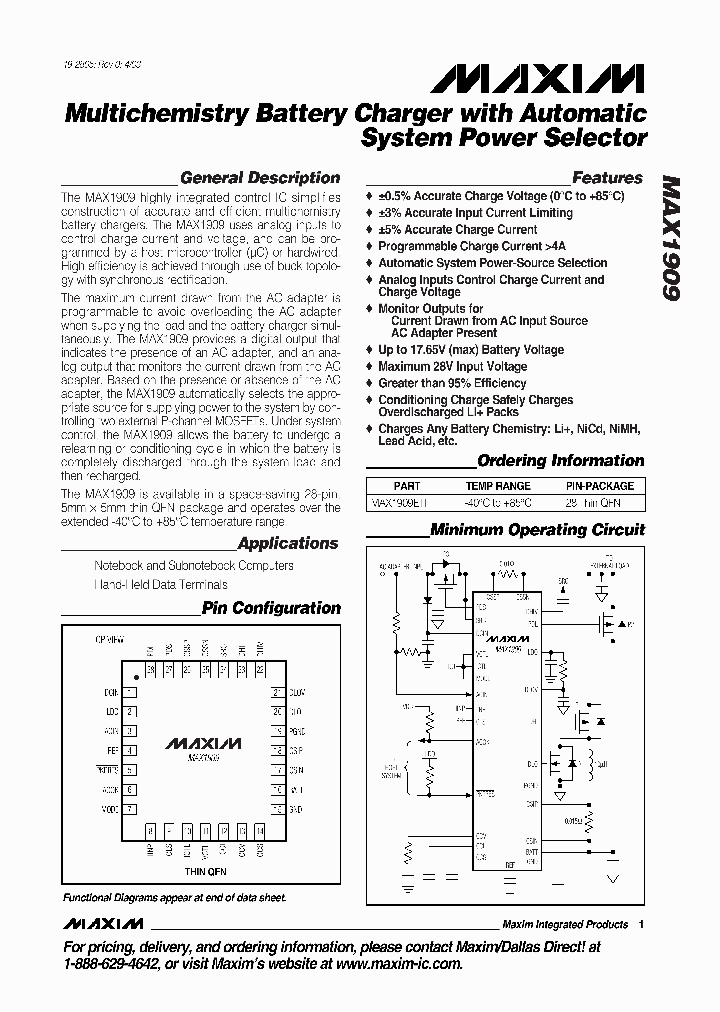 MAX1909_289756.PDF Datasheet