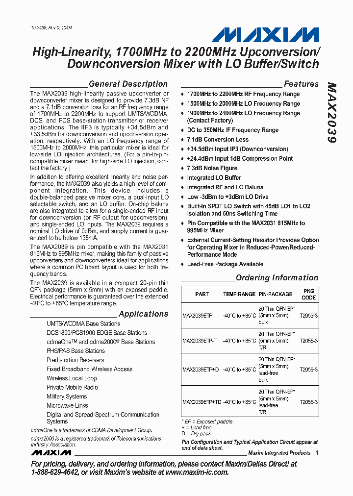 MAX2039_299608.PDF Datasheet