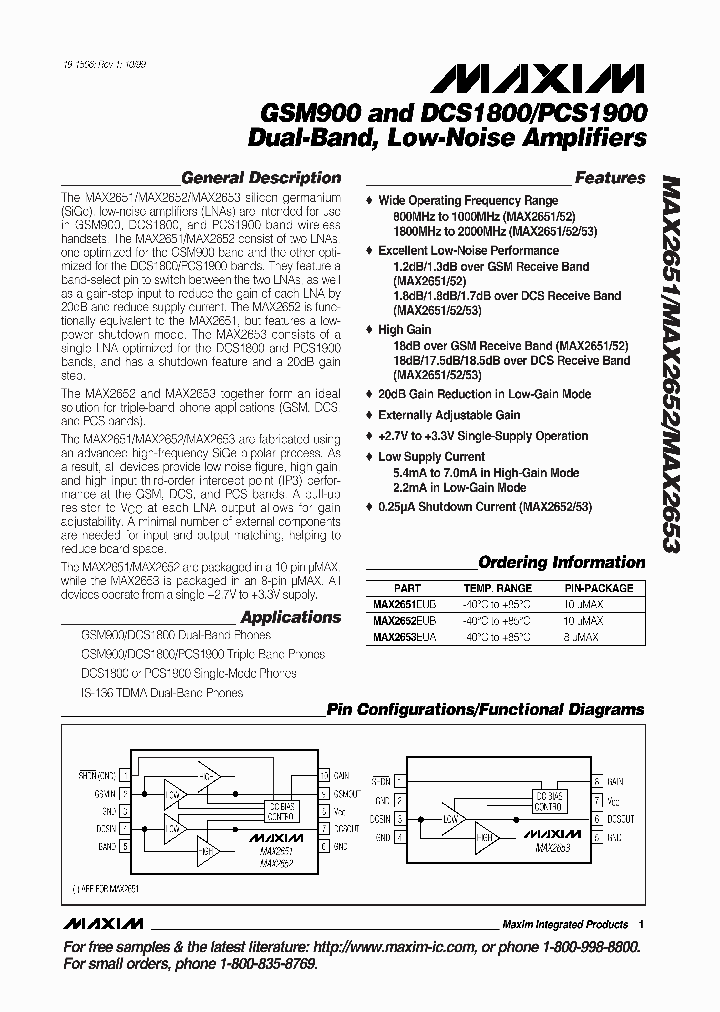 MAX2651_46449.PDF Datasheet
