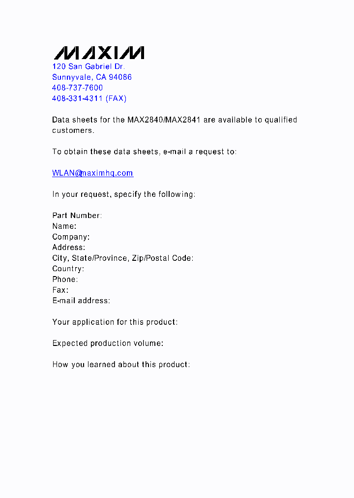 MAX2840_275048.PDF Datasheet