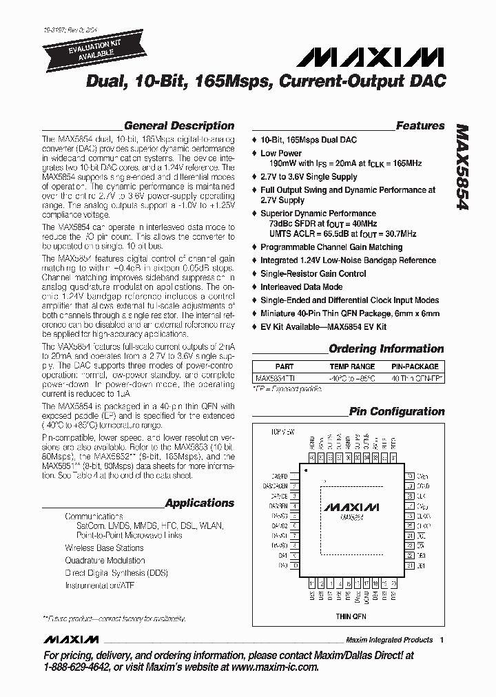 MAX5854_276093.PDF Datasheet