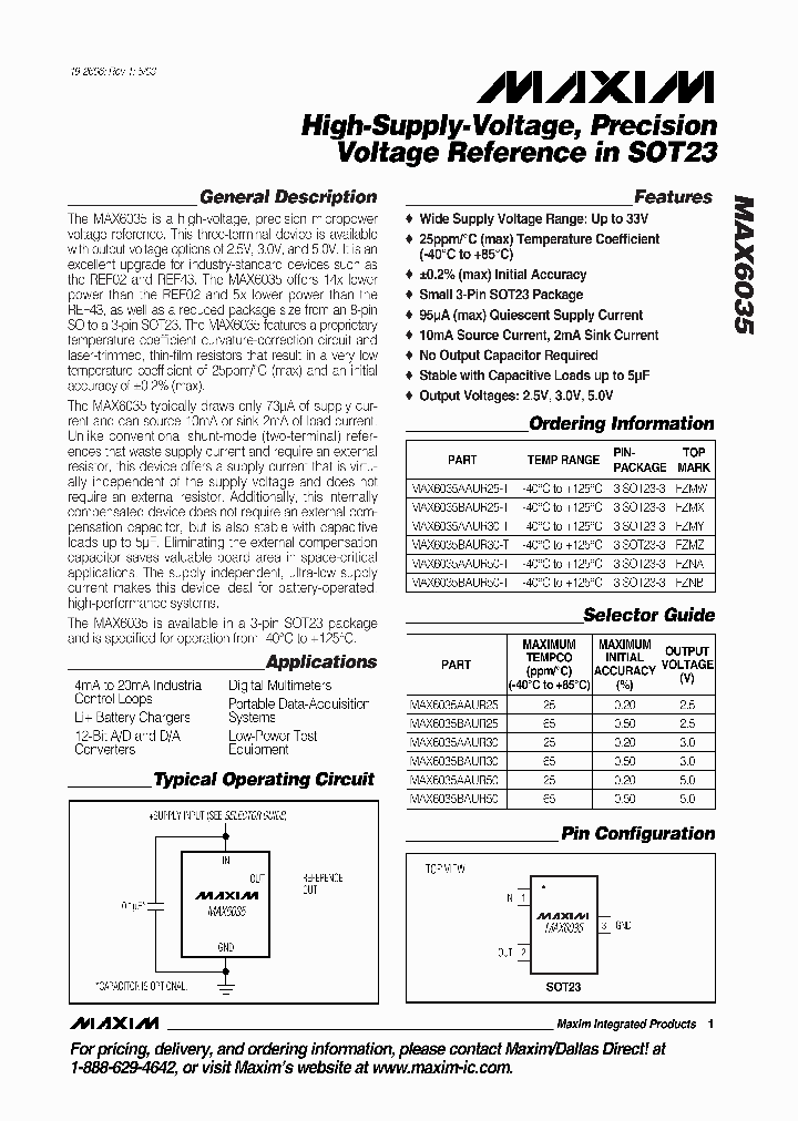 MAX6035_288873.PDF Datasheet