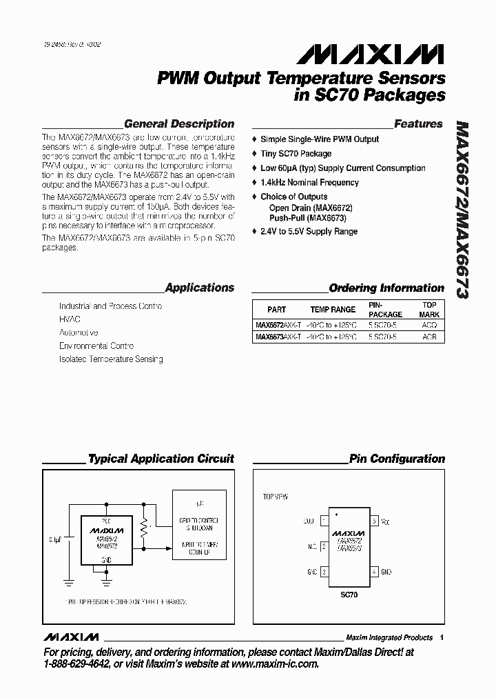 MAX6673_239786.PDF Datasheet