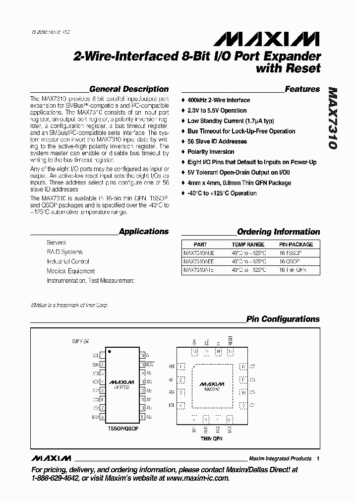 MAX7310_276281.PDF Datasheet