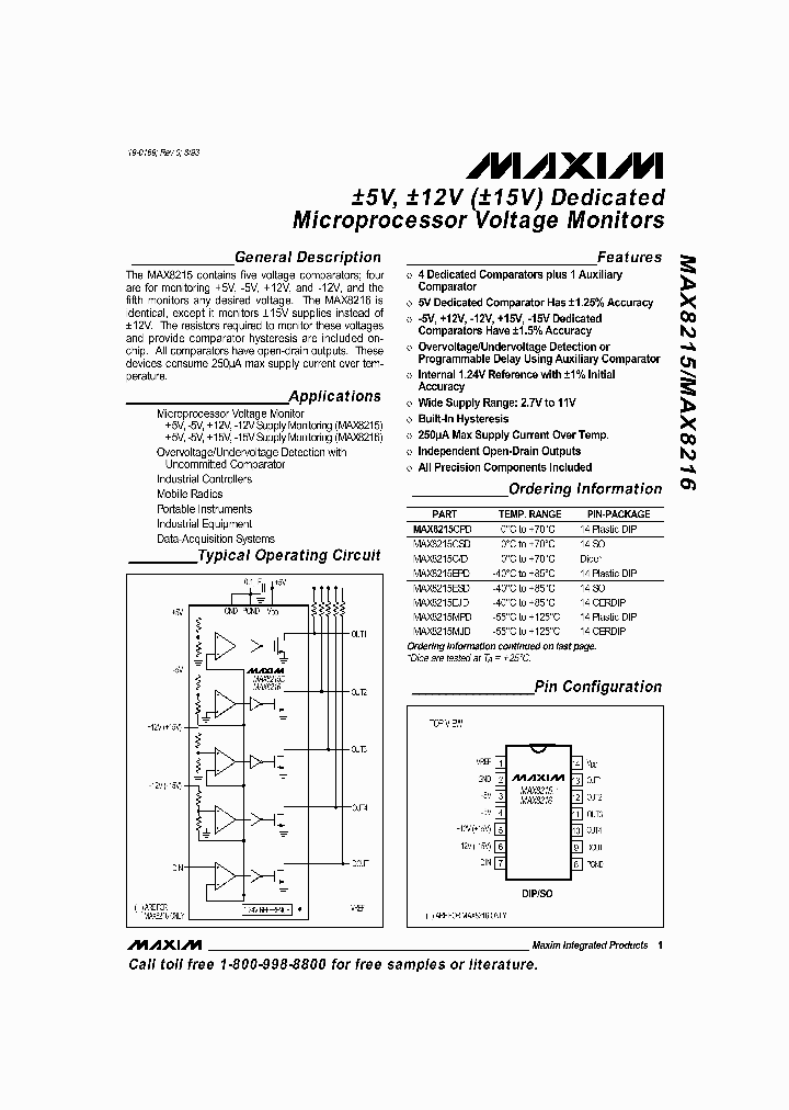 MAX8215_186054.PDF Datasheet
