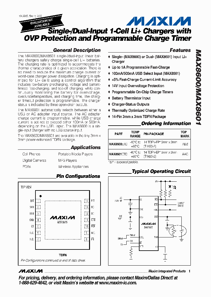 MAX8601_295930.PDF Datasheet