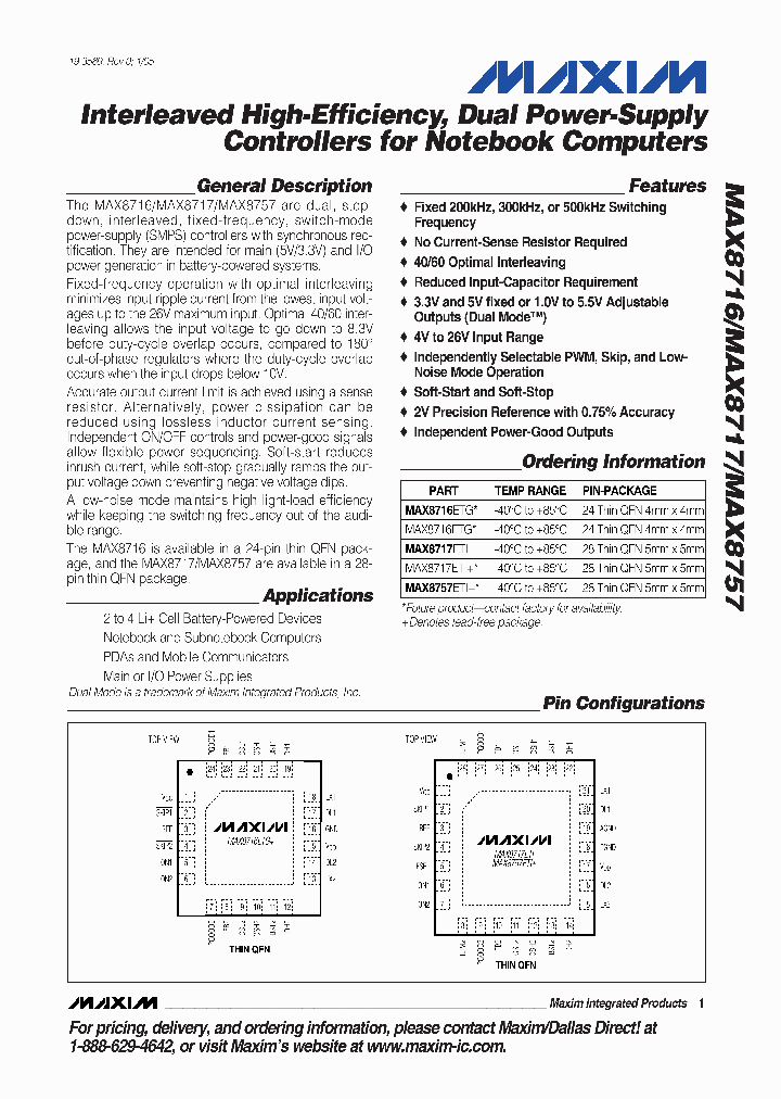 MAX8717_269092.PDF Datasheet
