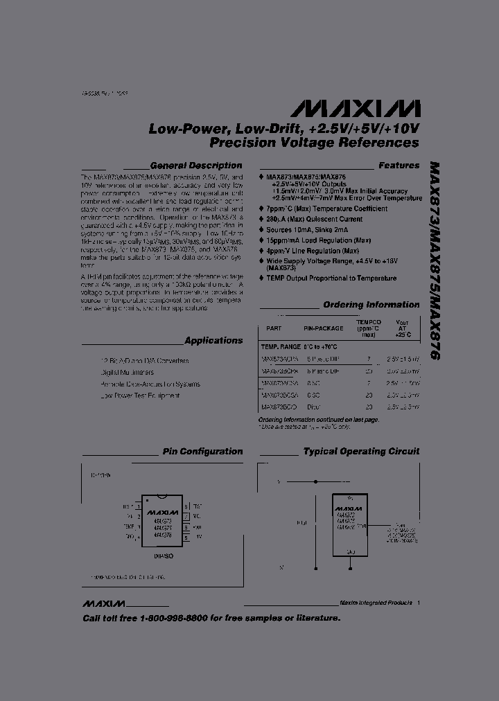 MAX875_115144.PDF Datasheet