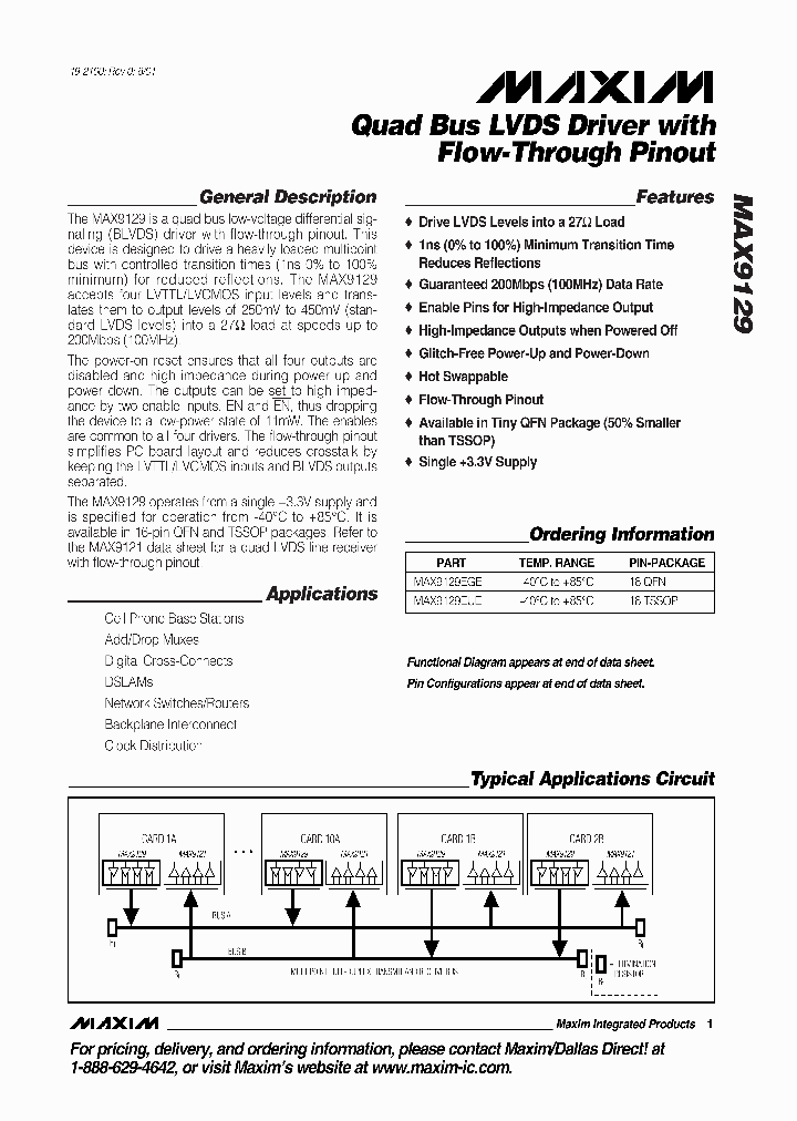 MAX9129_273588.PDF Datasheet