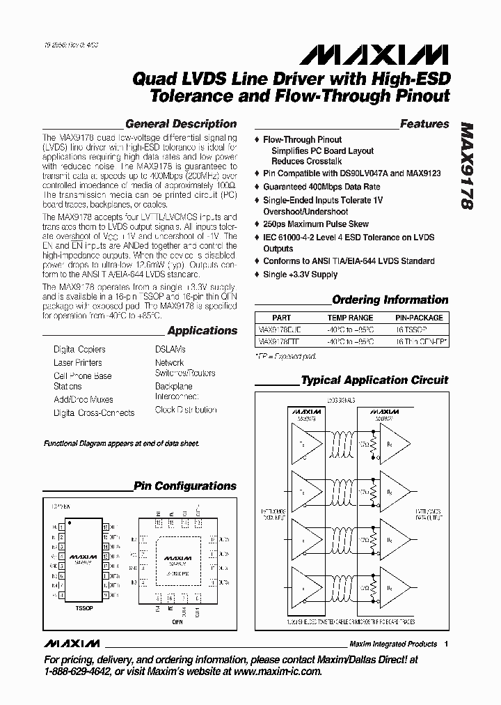 MAX9178_275420.PDF Datasheet