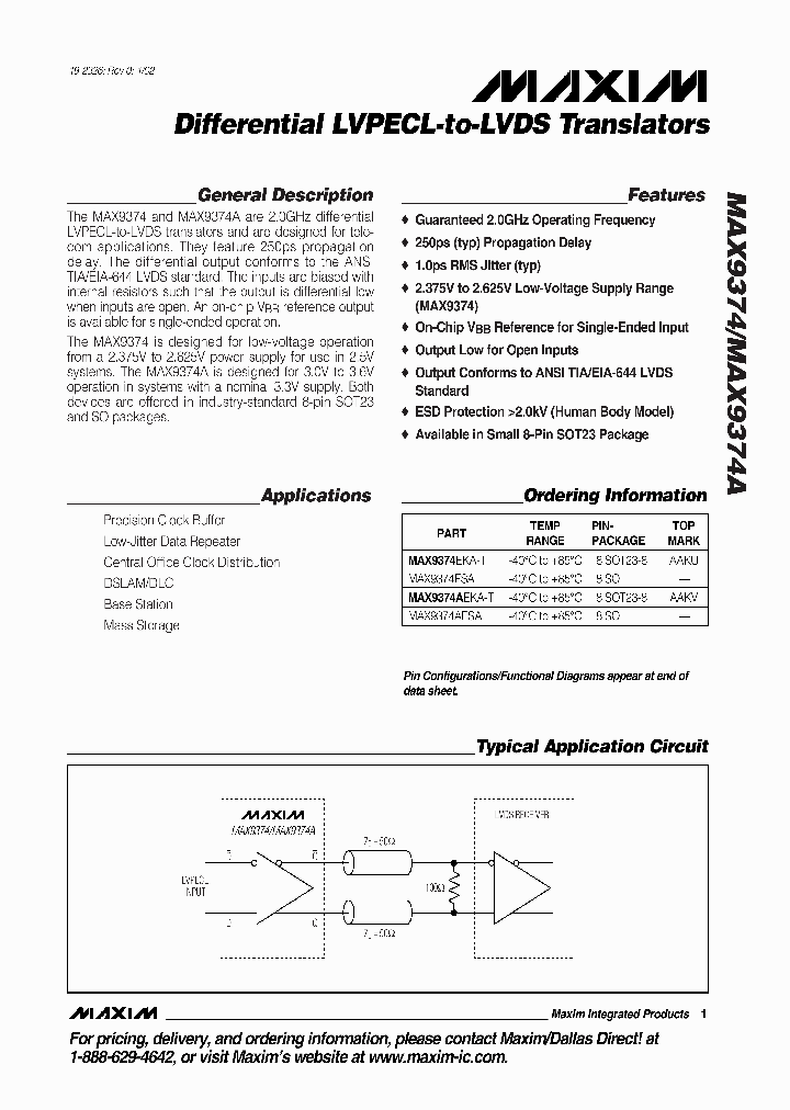 MAX9374A_275177.PDF Datasheet