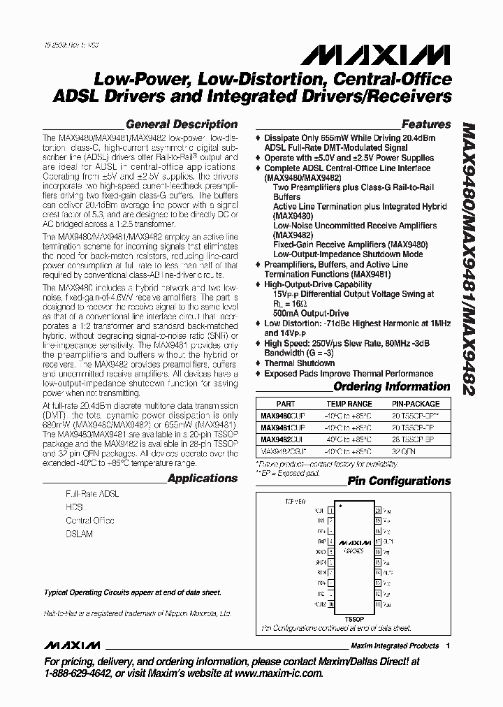 MAX9481_275733.PDF Datasheet