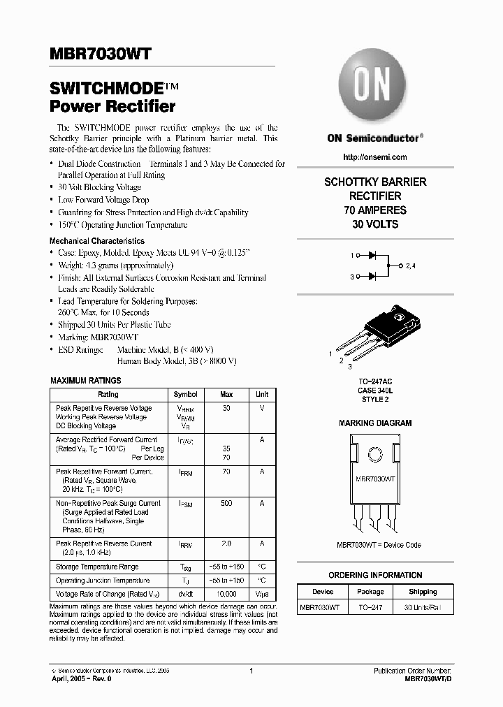 MBR7030WT_252352.PDF Datasheet