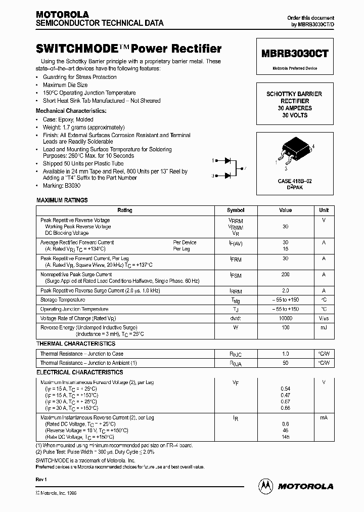 MBRB3030_165572.PDF Datasheet