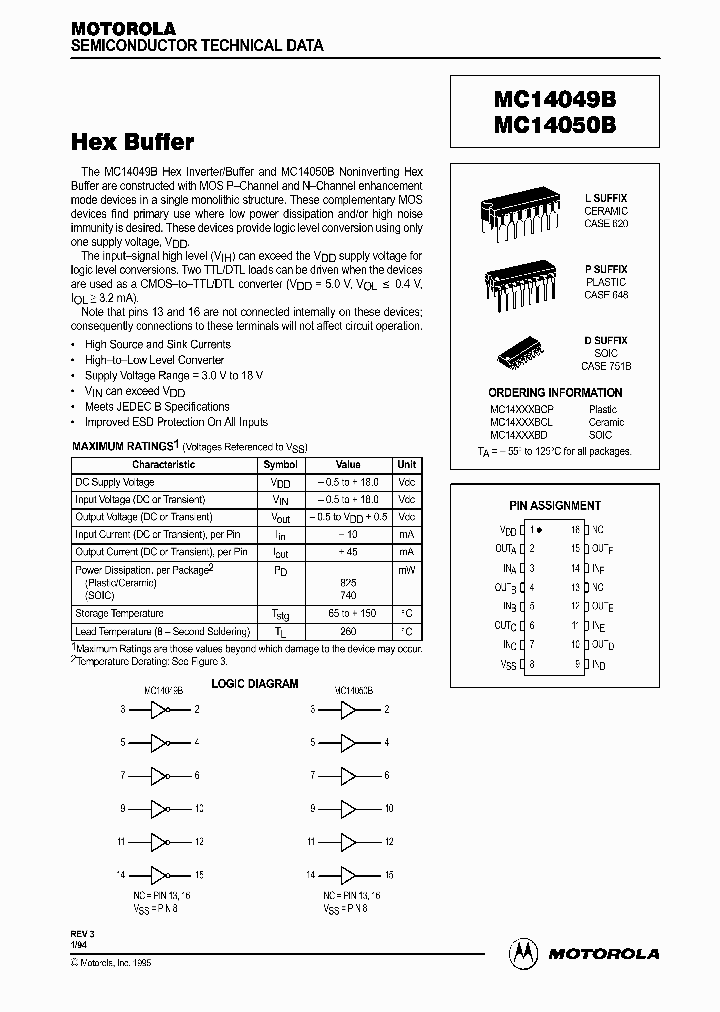 MC14049B_278650.PDF Datasheet