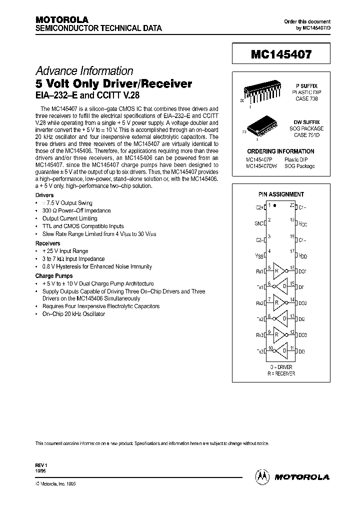 MC145407_291460.PDF Datasheet