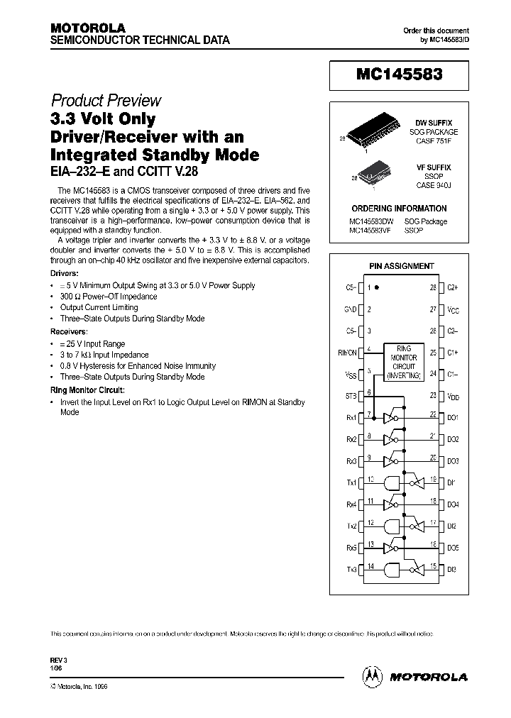 MC145583_294126.PDF Datasheet