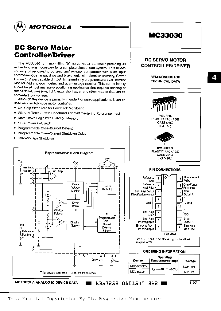 MC33030LDS_292912.PDF Datasheet