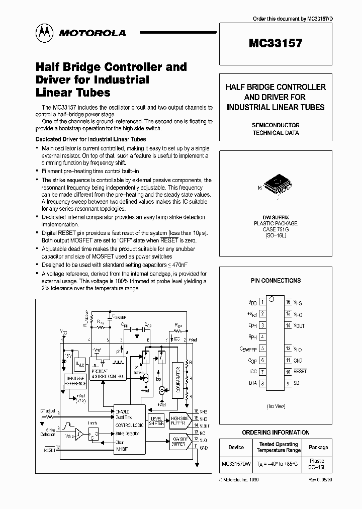 MC33157D_298289.PDF Datasheet