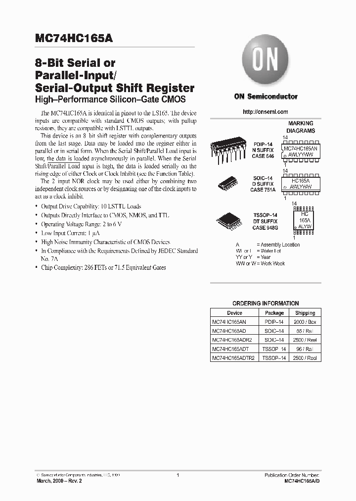 MC74HC165A_276848.PDF Datasheet