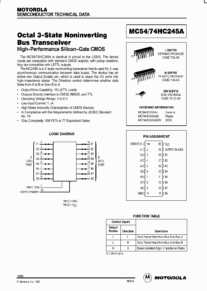 MC74HC245AN_249444.PDF Datasheet