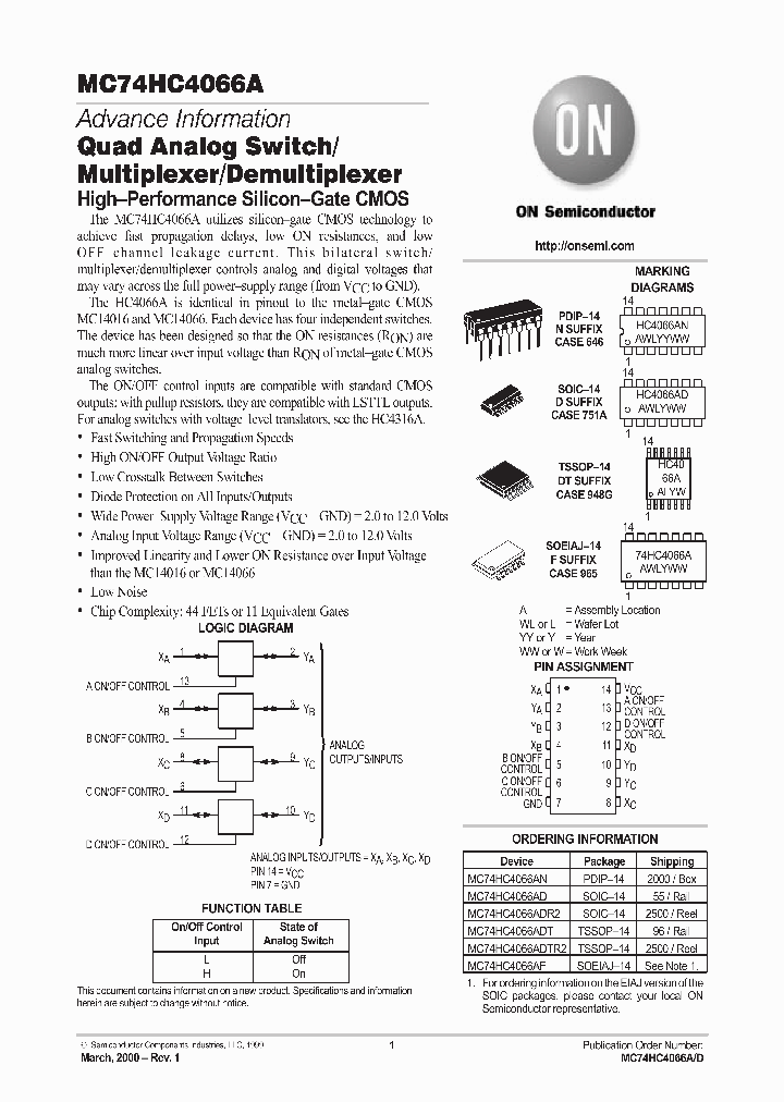 MC74HC4066A_278848.PDF Datasheet