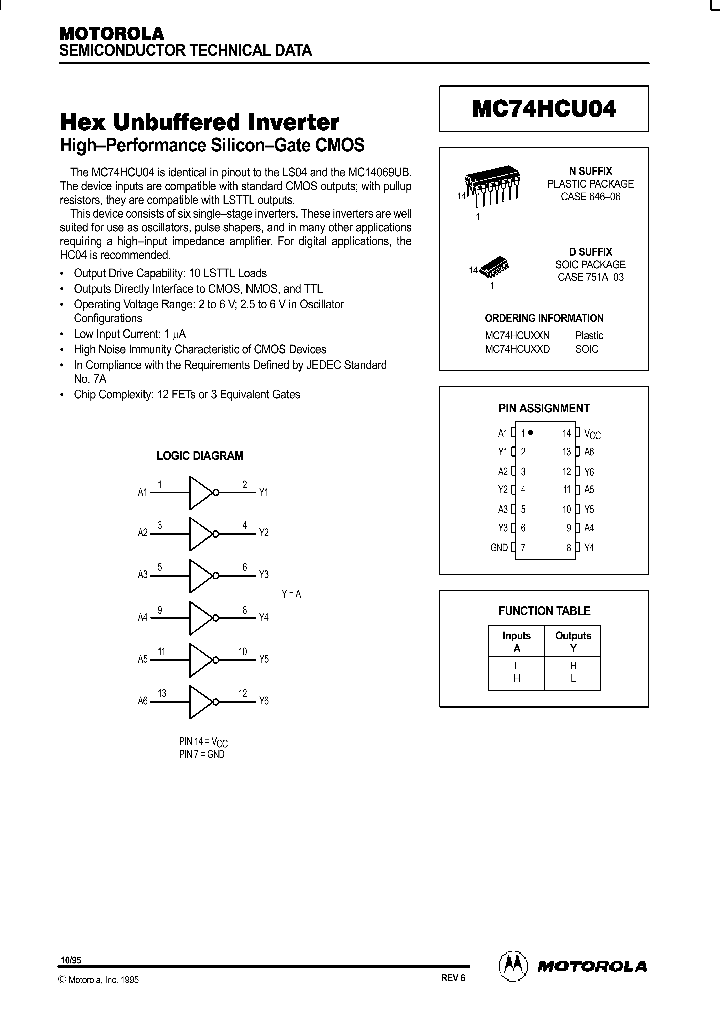 MC74HCU04_4385.PDF Datasheet