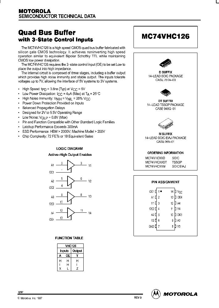 MC74VHC126_295489.PDF Datasheet