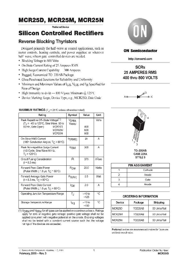 MCR25N_250398.PDF Datasheet