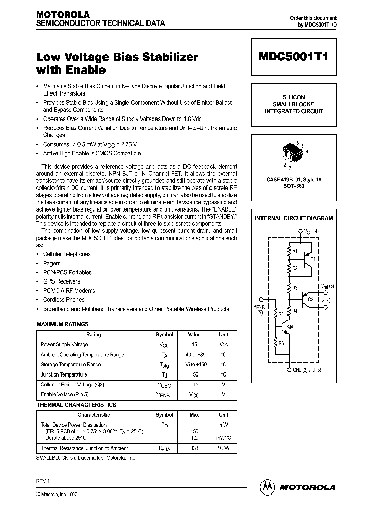 MDC5001T1D_291178.PDF Datasheet