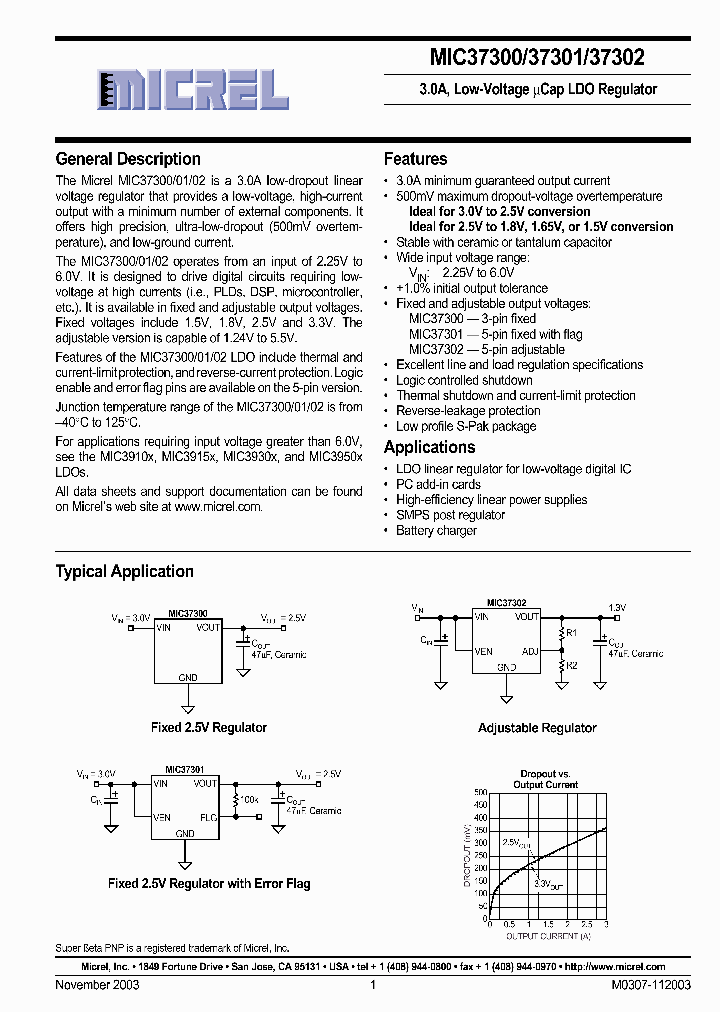 MIC37302_264430.PDF Datasheet