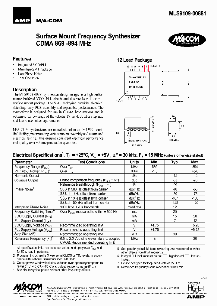 MLS9109-00_242864.PDF Datasheet
