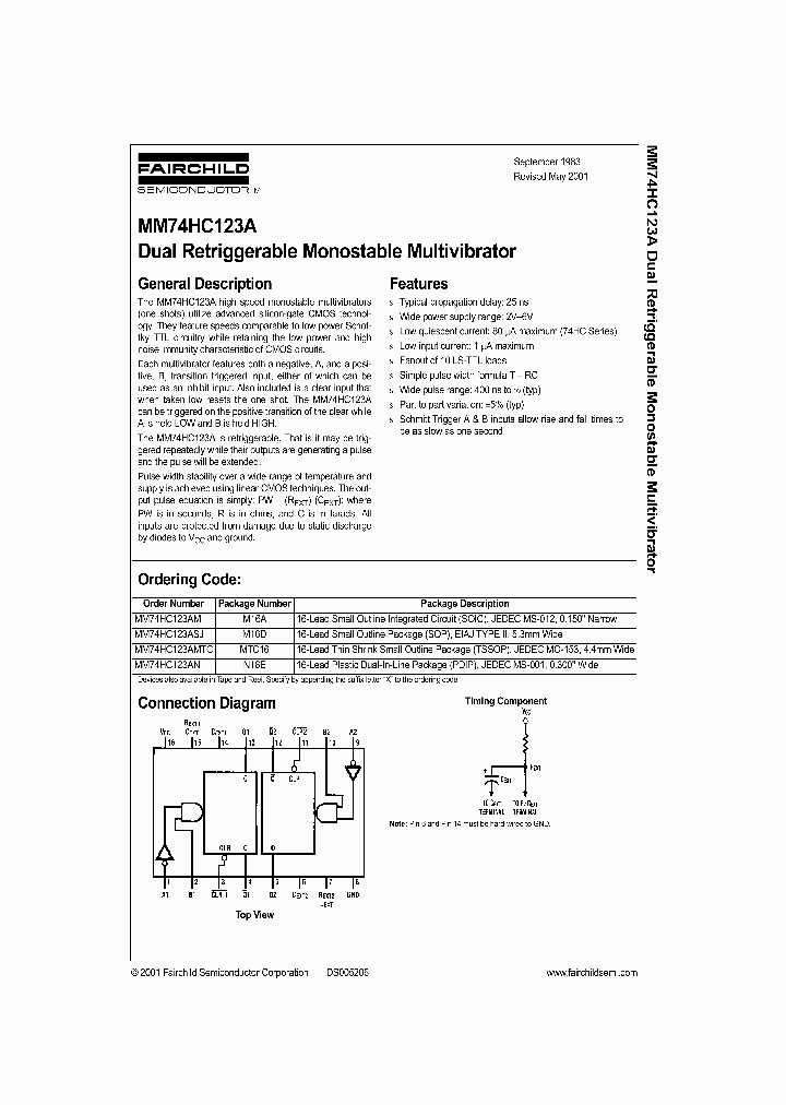 MM74HC123A_274836.PDF Datasheet