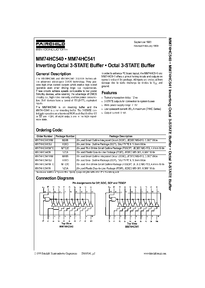MM74HC540_291939.PDF Datasheet