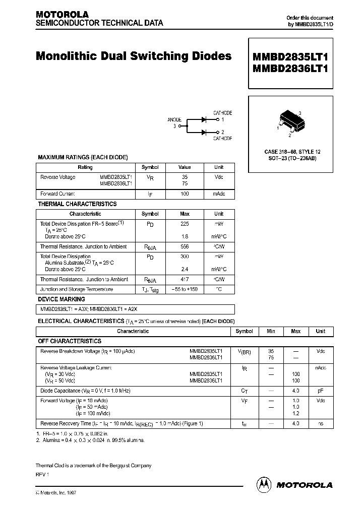 MMBD2835LT1_122861.PDF Datasheet