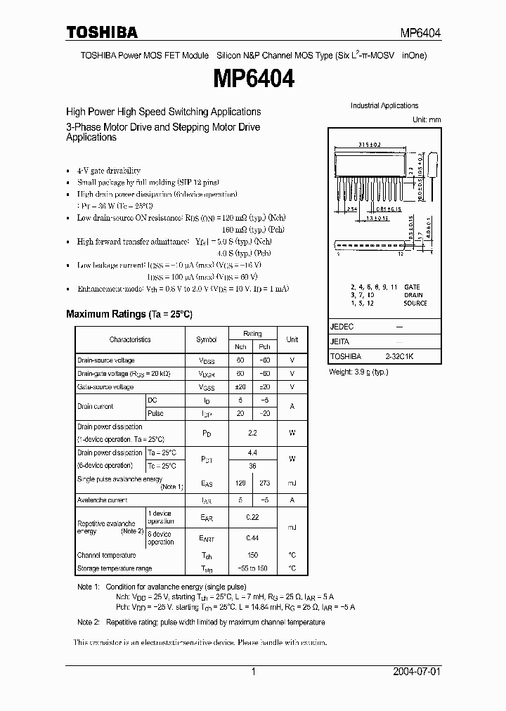MP6404_227594.PDF Datasheet