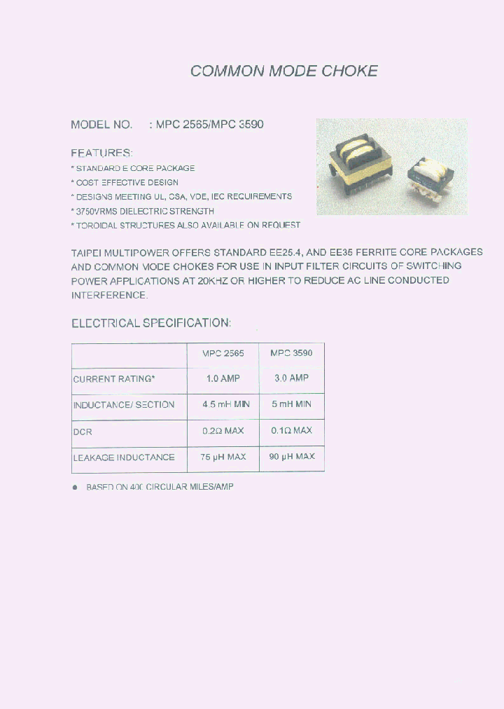 MPC2565_247411.PDF Datasheet